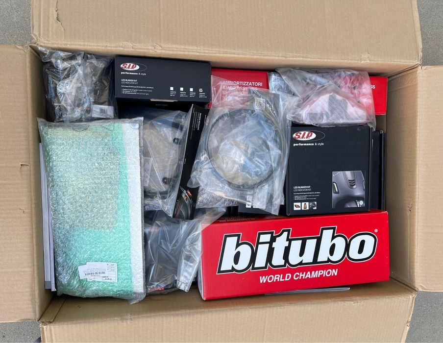 Регулируемо окачване Bitubo за скутер Vespa GTS