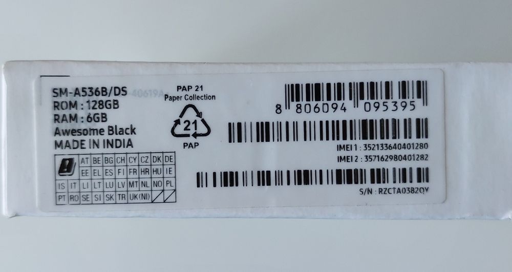 Продавам Samsung Galaxy A53 5G 128 GB