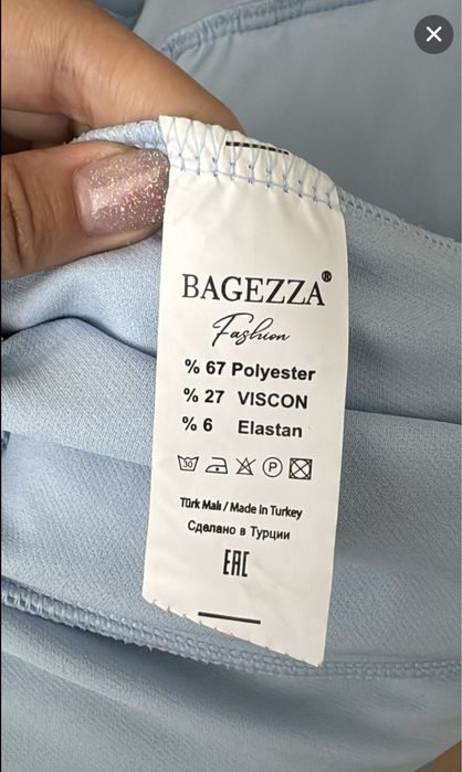 Продам голубое платье