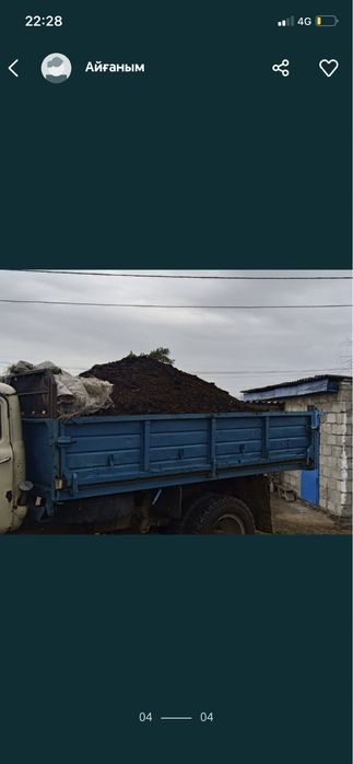 Навоз перегной конский