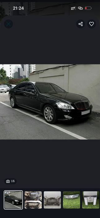 W221 свежий завоз с Японии Талдыкорган запчасти