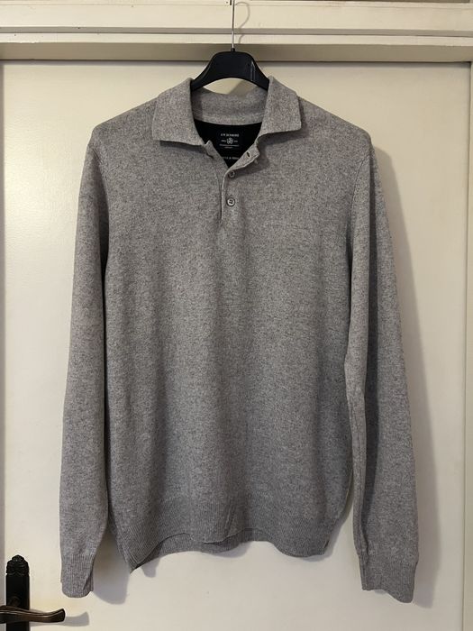 Мъжки пуловер коприна и кашмир A.W.Dunmore