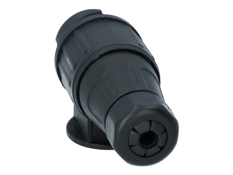 Fisa remorca auto Carpoint 12V 13 pini plastic Tip Jager ISO 11446, cu inchidere baioneta, pentru remorca rulota si suport biciclete, 1 buc