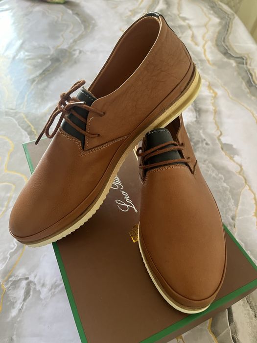 Кожаные женские туфли