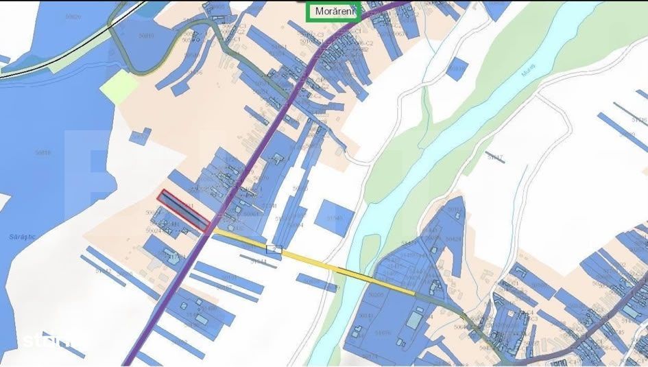 Teren intravilan de vanzare, 4.000 mp (40 ari), zona Morareni