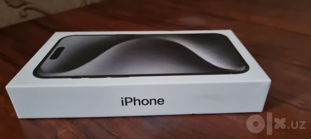 Коробка для iPhone 15 Pro Max / Коробка для айфона 15 про макс / Белый
