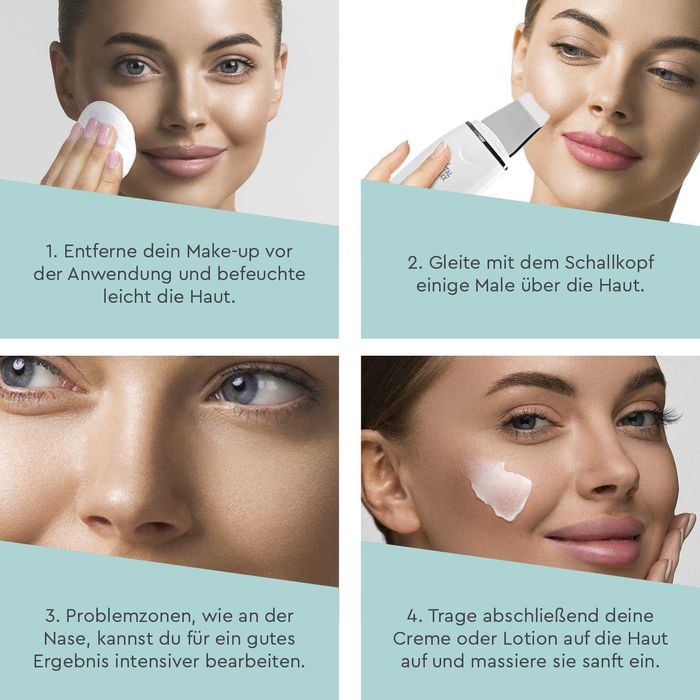 Ултразвуков пилинг апарат VITALmaxx вибрационен масаж, ултразвукова