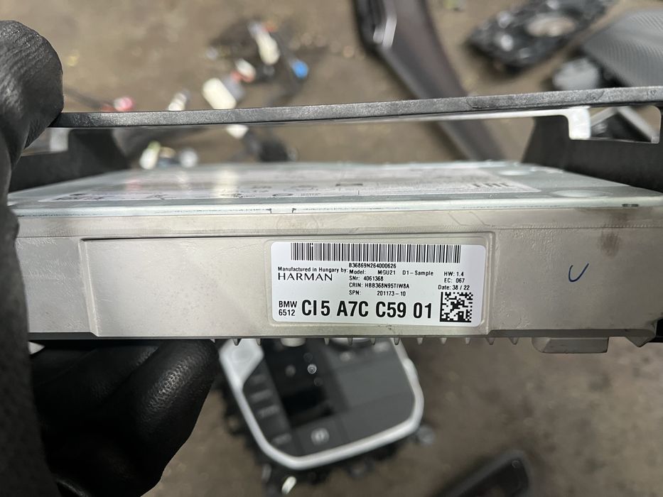 Мгу навигация бмв 3 г20/21 фейслифт ( mgu navigation bmw 3 g20/21 lci)