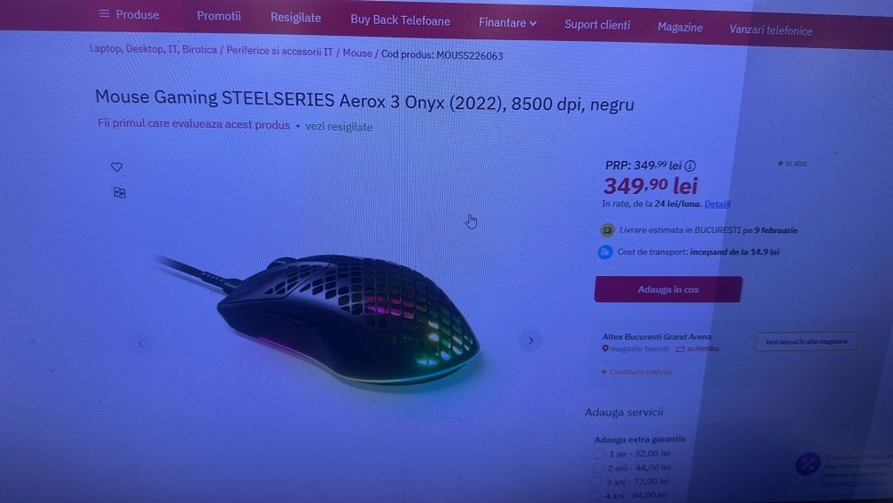 Mouse steelseries ca nou