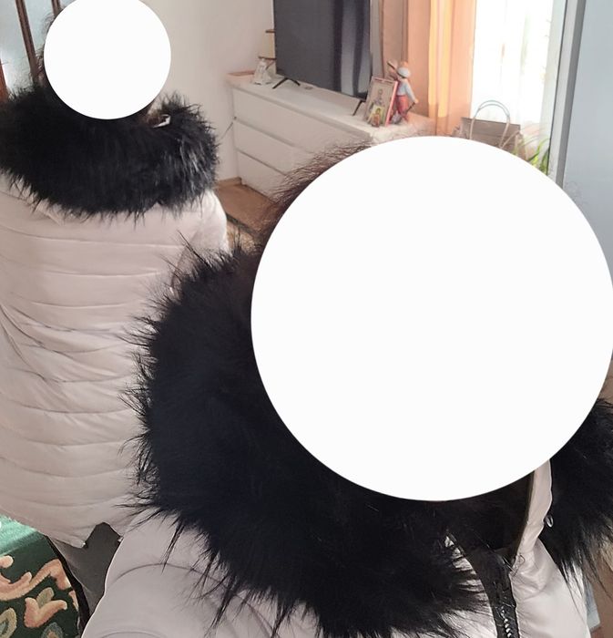 Geaca femei cu doua părți