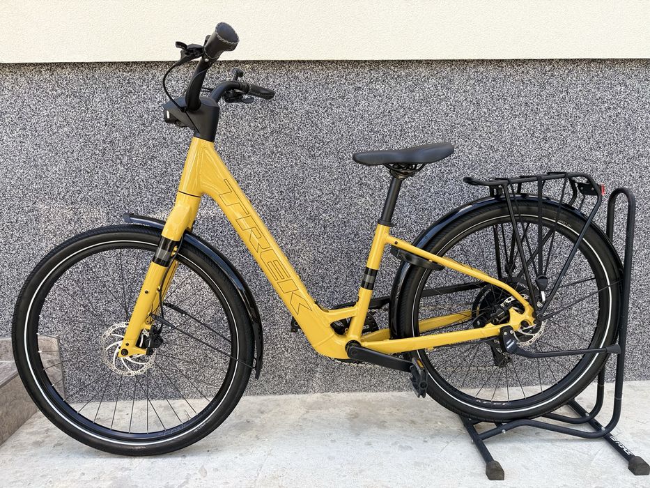Trek Verve+ 1 2024 Електрически велосипед 27.5 Shimano КАТО НОВ