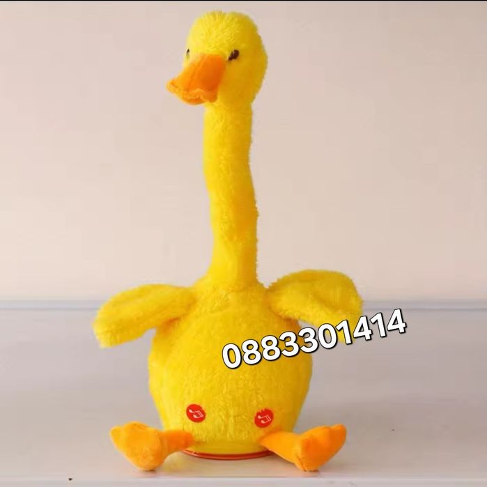 Танцуващо Пате, Пее, Повтаря думи, 30см