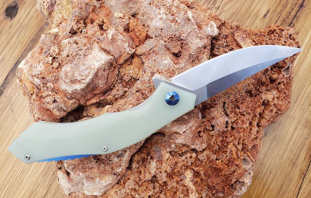 Cutit briceag SHIGOROV Blue Moon, vanatoare, pescuit, lama D2