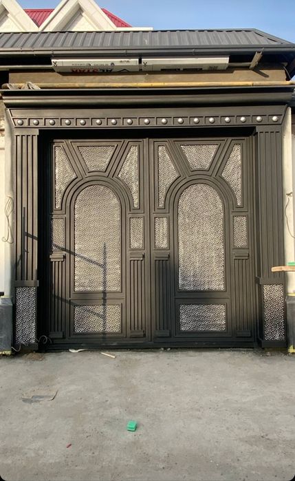 Zakazga darvoza naves perela reshotka va darvozalarga kraska sepamiz