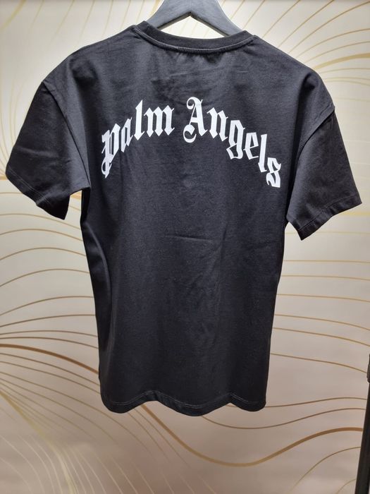 Tricou Palm Angels Ursulet Dama Negru Alb Roz