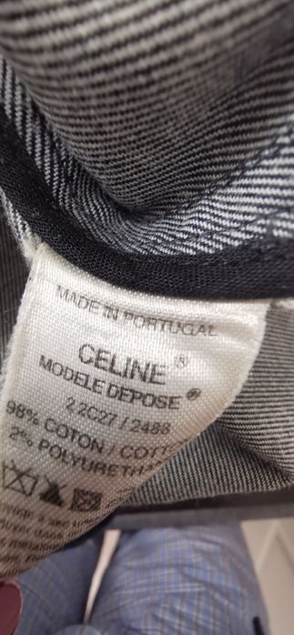 Celine юбка джинсовая