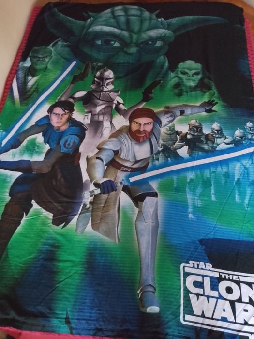 Lenjerie de Pat Star Wars - The Clone Wars