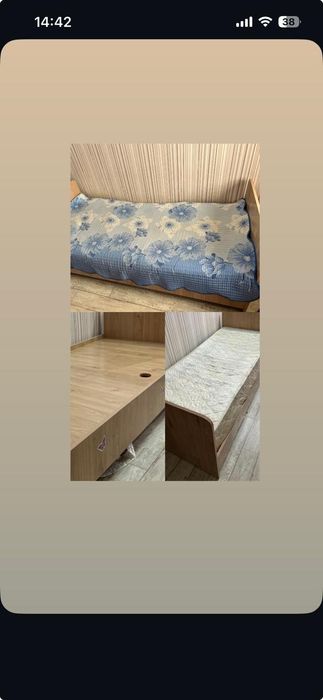 Продаётся кровать детская хорошая