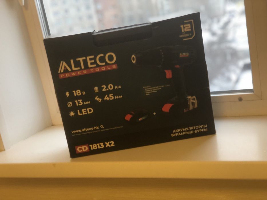 Продам Шуруповерт Alteco