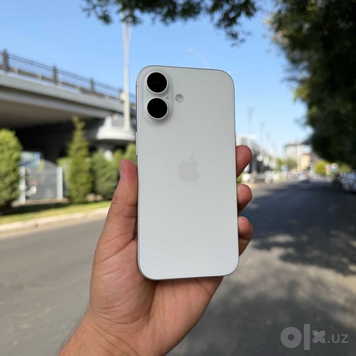 MUDDATLI TO'LOV iPhone 16 white 128 GB 100% halol nasiya