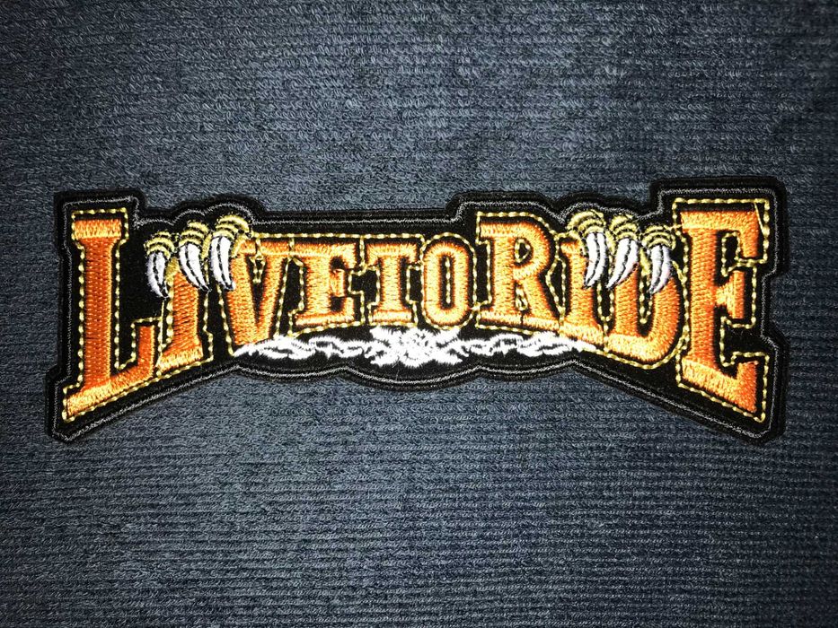 Petic/Patch/Emblema brodat geaca/vesta/etc piele/textil moto/rock/punk