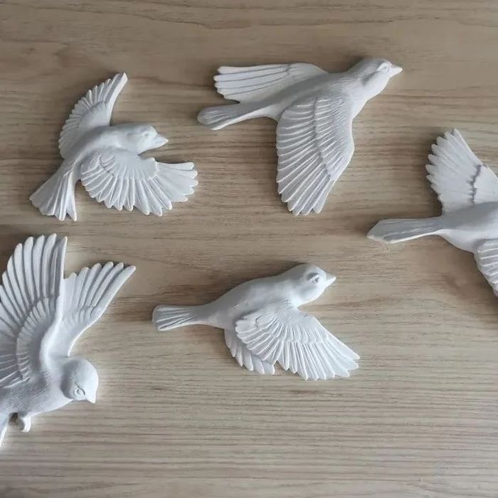 Стая птиц - это настенный декор для дома, офиса, салона