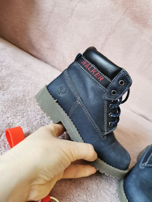 Ghete Walker piele pentru băieți mărimea 27