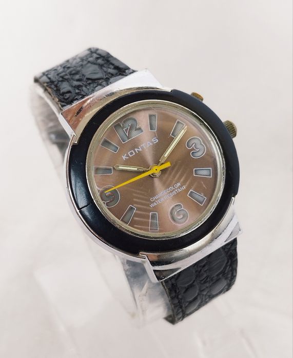 Ceas de damă Kontas Change colour cu quartz, din otel inoxidabil