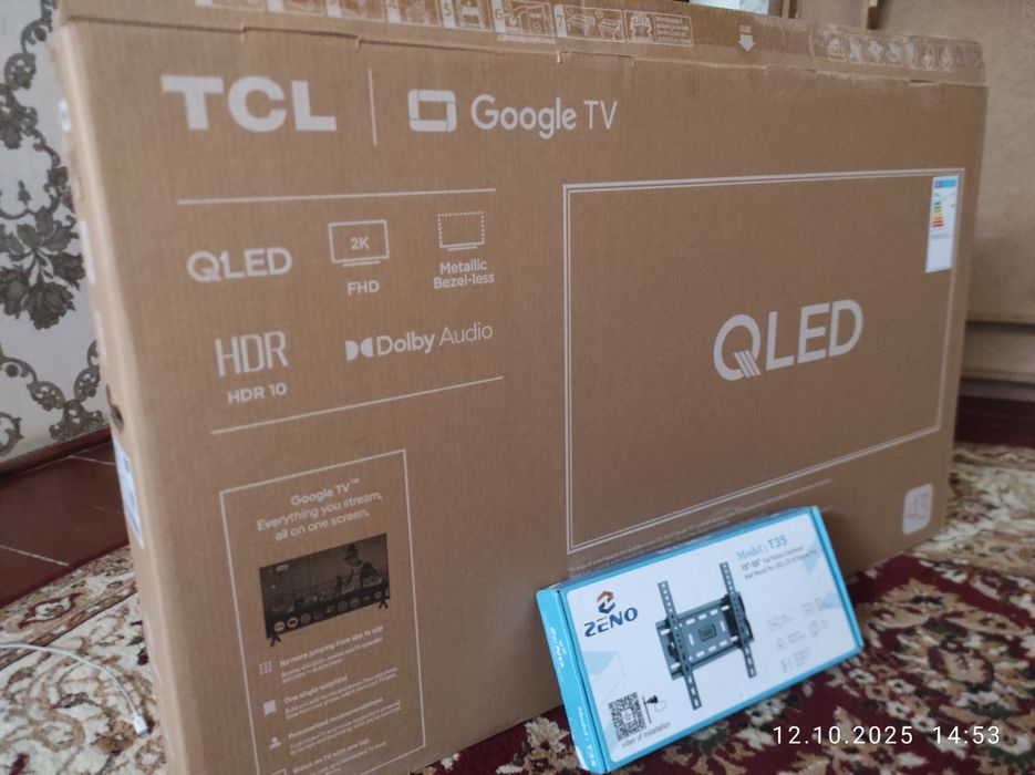 Srochna sotiladi tv TCL 43 tali googl tv smart 4 kl
