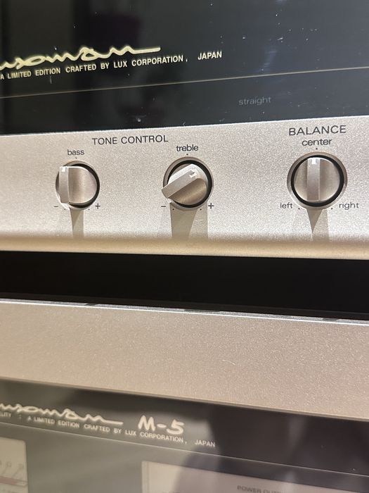 Luxman L 501S +Luxman M-5