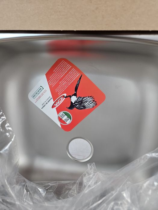 Мивка Steel Jewels, чисто нова - 86/50