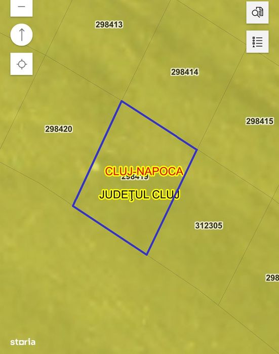 Persoana fizica, vand teren cu Puz in zona CREIC.