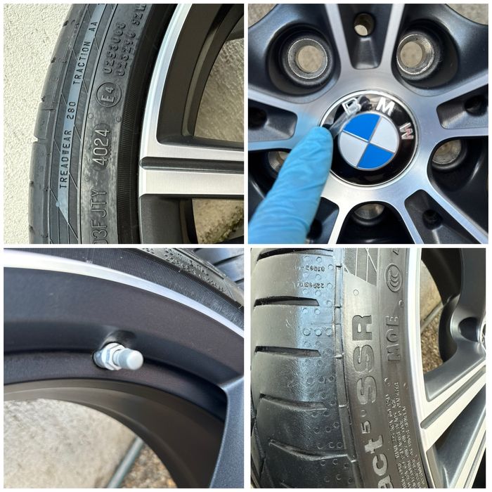Jante Individual Noi-Styling 793i-G20/G21/G22/G23 Seria 2(coupe)Seria3,Seria4,Anvelope Impecabile Continental 2025 SSR