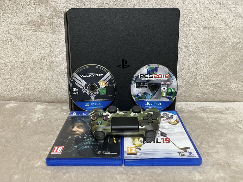 PS4 slim 500 GB in stare bună.