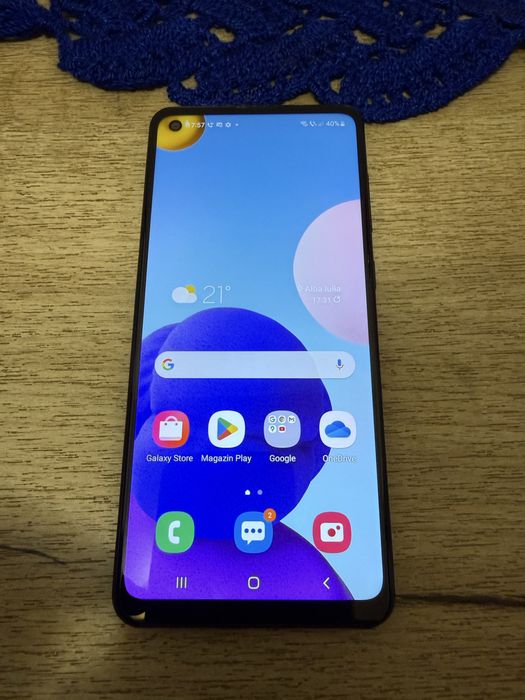 Samsung Galaxy A21s, Dual SIM, 32GB, 3GB RAM, 4G, Black