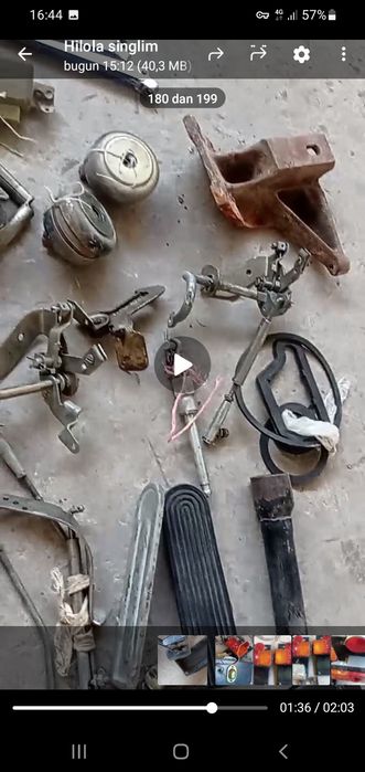 Gaz 53 aftomobili uchun ehtiyot qisimlar