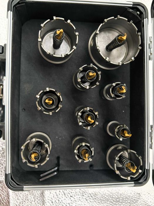 Set coroane de gaurit titan 10 piese 219 lei