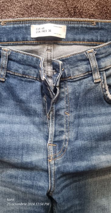 Vând blugi Zara Man