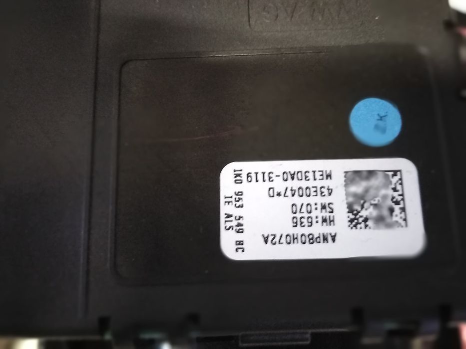 Bloc manete semnalizare, ștergătoare VW Touran Facelift 1.9 BLS