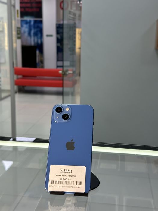айфон 13 синий без коробки
