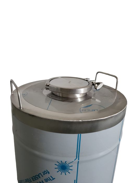 Butoi inox 30 litri, capac clamp 9 cm si robinet inox 1/2