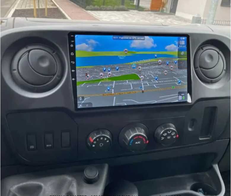 9-инчова мултимедия за Renault Master (2010–2021) + подарък камера