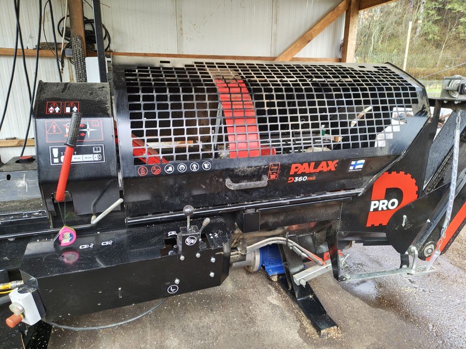PALAX D 360 pro Палакс Процесор за рязане и цепене на дърва за огрев
