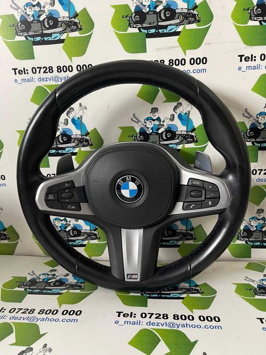 Volan complet in 3 spite cu padele, comenzi si airbag BMW G30/G31
