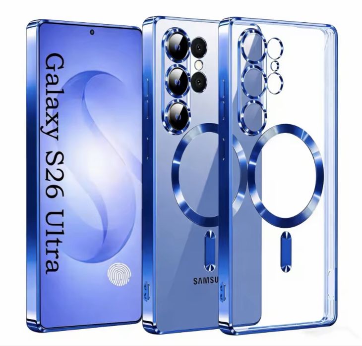 Samsung S26 S26 PLUS S26 ULTRA Husa Tpu Magnetica Lucioasa Protectie Camera