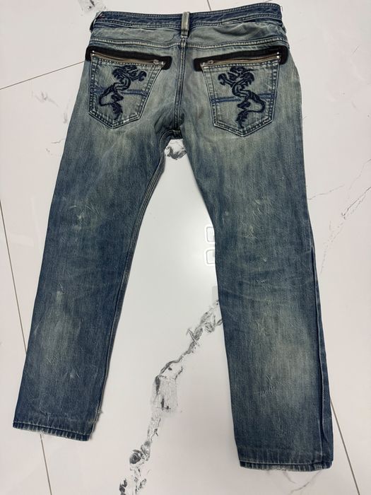 Blugi diesel dragon pockets vintage