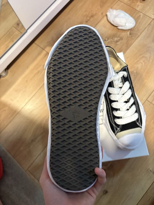 Maison Mihara Yasuhiro Hank OG Sole Black And White Canvas