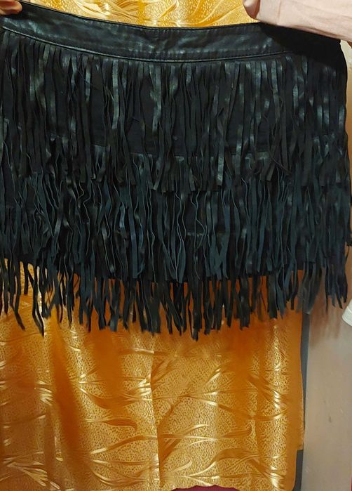 Fustă franjuri River Island M