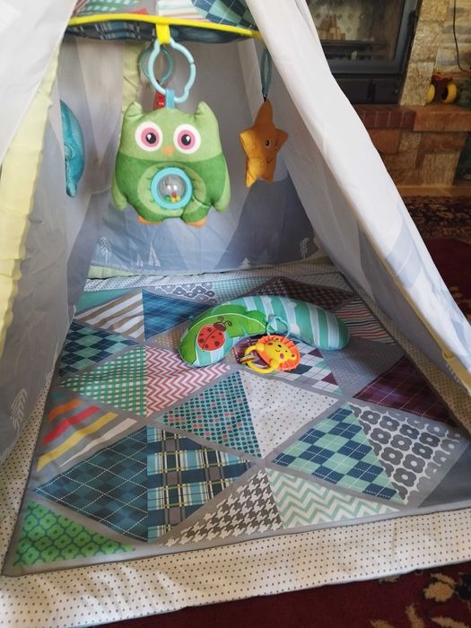 kikka boo, активна гимнастика, teepee 2 in 1 adventure