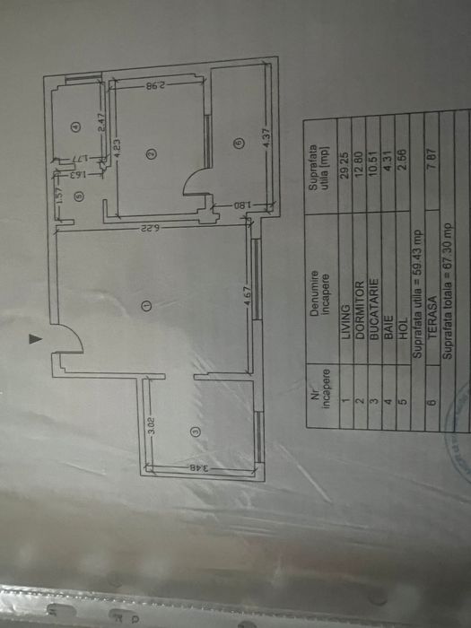 Apartament 2 camere Mamaia